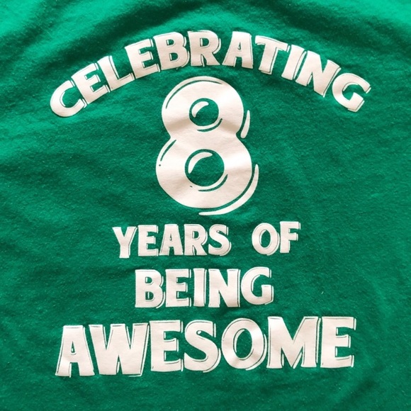 BIRTHDAY SHIRT FOR 8 YEAR OLD! - Picture 2 of 2